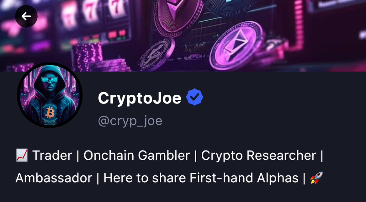 CryptoJoe!